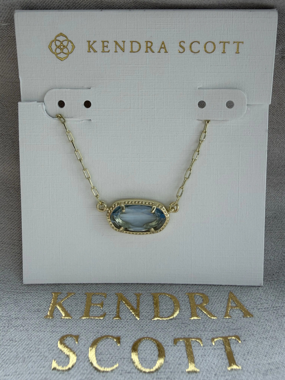Kendra Scott Blue Pendant Necklace